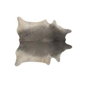 Geneva Grey 6 ft. x 7 ft. Cowhide Rug