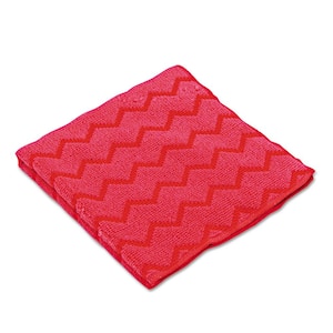 HYGEN 16 in. Microfiber General Purpose Red Cloth (Case of 12)