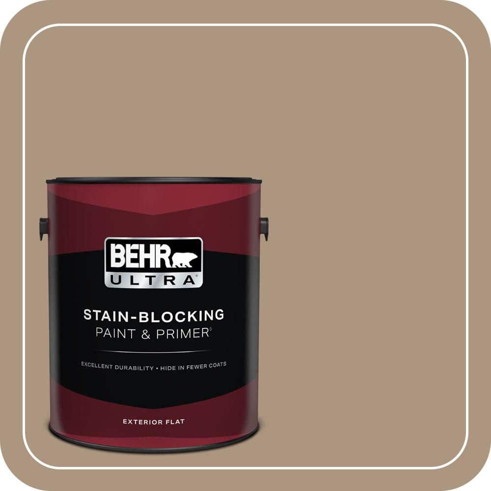 1 gal. Home Decorators Collection #HDC-SP14-5 Mocha Tan Flat Exterior Paint & Primer price history on PriceWatchPro