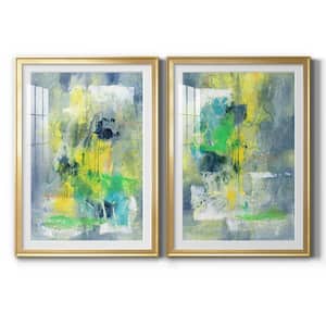 Sweet Things I by Wexford Homes 2-Pieces Framed Abstract Paper Art Print 26.5 in. x 36.5 in.