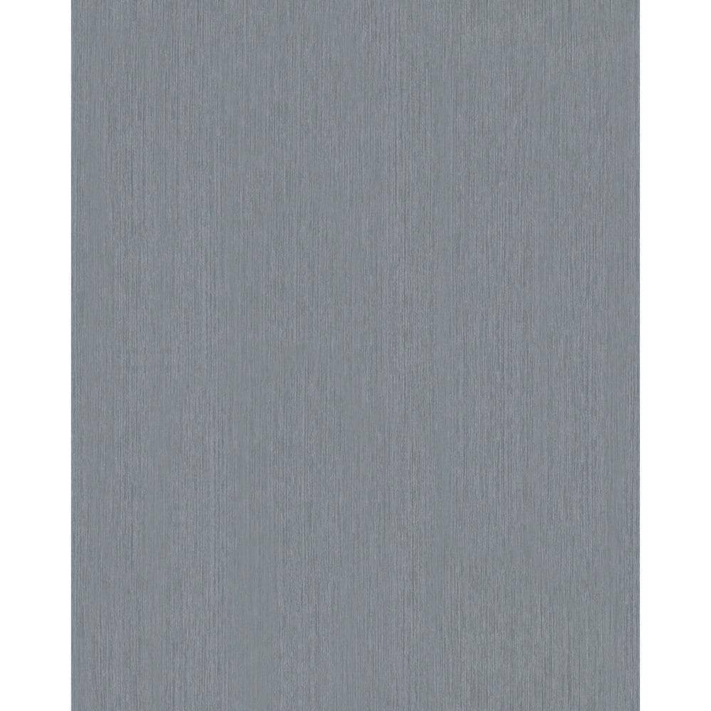 Fine Brush Stripe Grey Matte Finish Vinyl on Non-Woven Non-Pasted Wallpaper