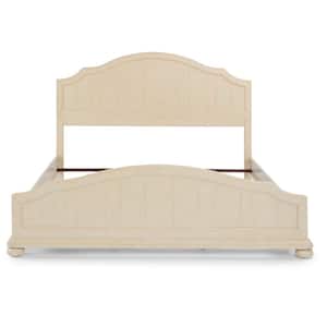 Provence White King/California King Wood Bed Frame