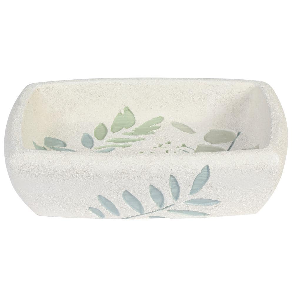 Creative Bath Springtime Soap Dish in SageSPR56SAG The Home Depot