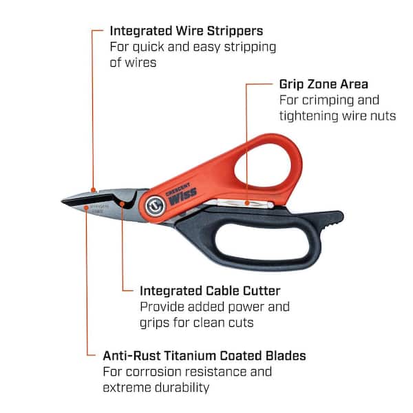 Wiss 5 in. Electrical Scissors