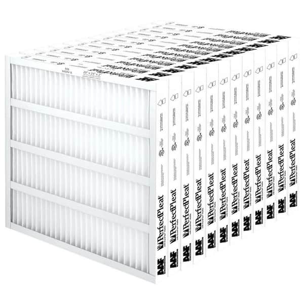 20 in. x 25 in. x 2 in. Perfect Pleat Self-Supporting MERV 8-Pleated Air Filter (Case of 12)