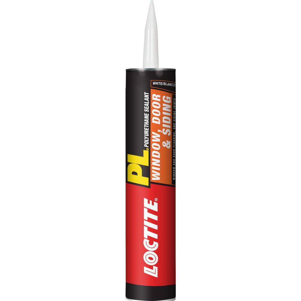 Loctite PL S40 10 fl. oz. White Polyurethane Exterior Window, Door and ...