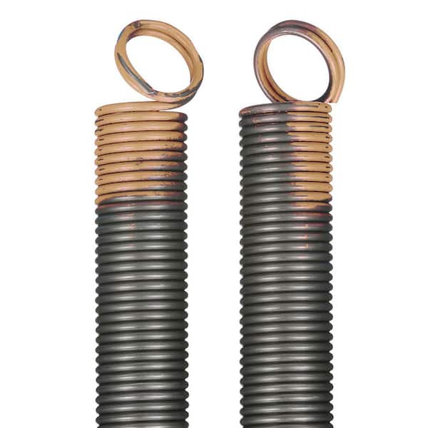 DURA-LIFT 100 LB Heavy Duty Extension Garage Door Spring (2-Pack)