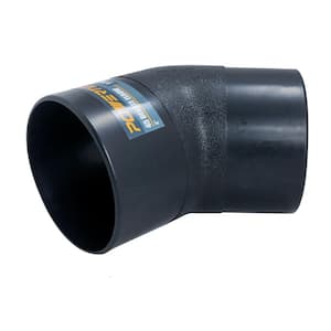 4 in. 45-Degree Elbow Dust Collector Connector for Dust Collection Systems