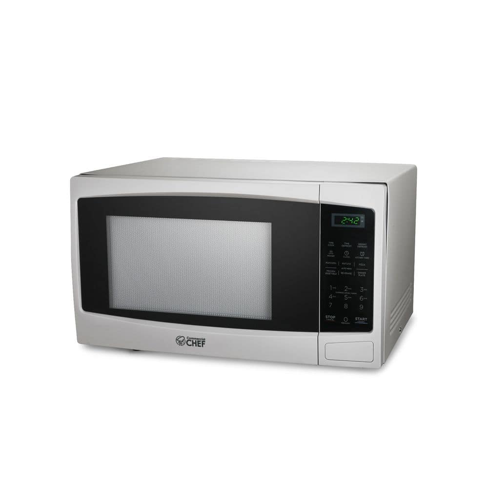 Commercial CHEF Countertop Microwave, 1.1 cu. ft., White, CHCM11100W at  Tractor Supply Co.