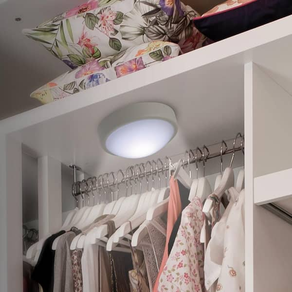 battery operated closet lights home depot