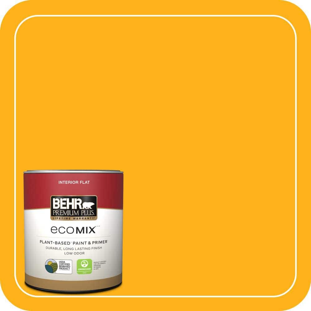 1 qt. #S-G-340 Sun Ray Flat EcoMix Plant-Based Interior Paint & Primer price history on PriceWatchPro