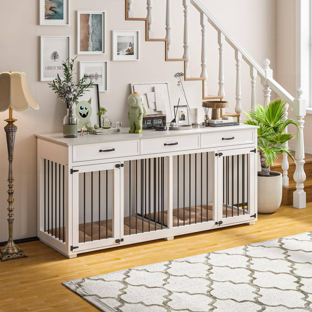 Archie & Oscar FROME 2-in-1 Furniture-Style Dog Crate with Drawers DDDC9D02C63049C7AAA9BEA32F929D0C