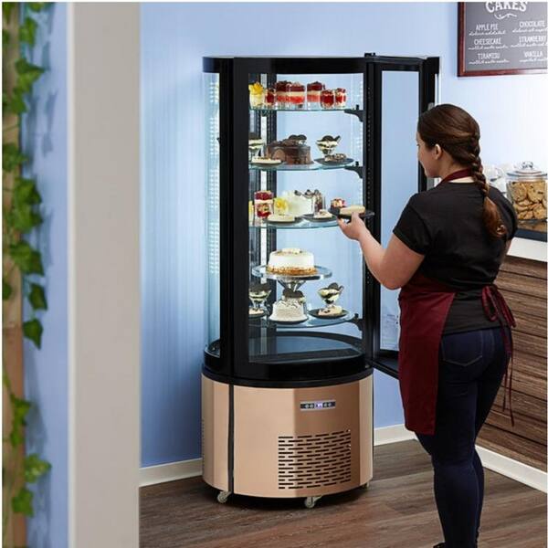 thumbnail image 2 of Flat Glass Cake Display Case Bakery Pastry Display Cabinet Showcase 2 of 13
