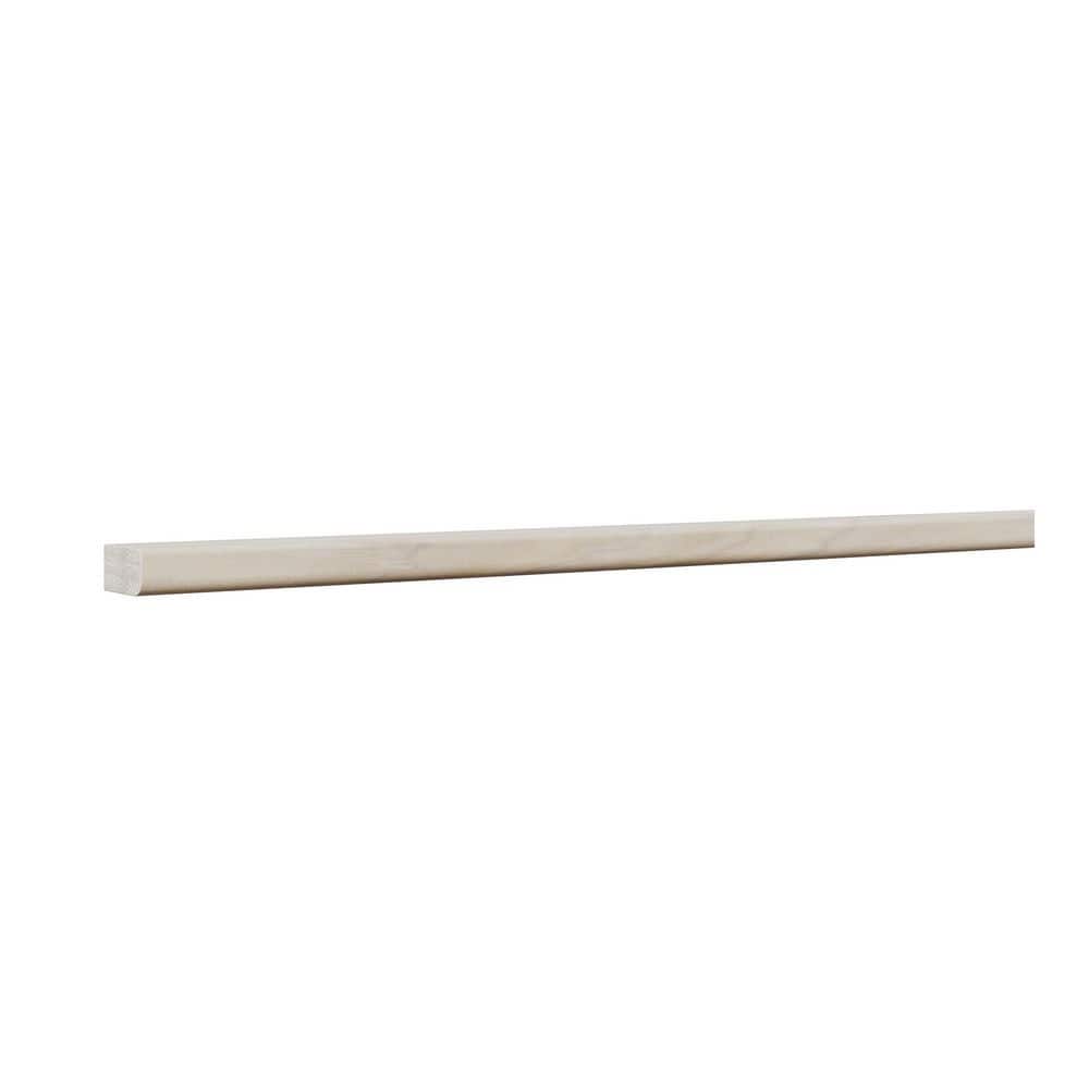. 75 in. D x 1.5 in. W x 92 in. L Unfinished Poplar Wood Arvato Cap Chair Rail Moulding price history on PriceWatchPro