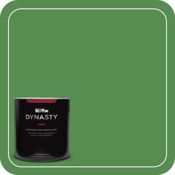 BEHR DYNASTY 1 qt. #M390-6 Belfast Matte Interior Stain-Blocking Paint and Primer