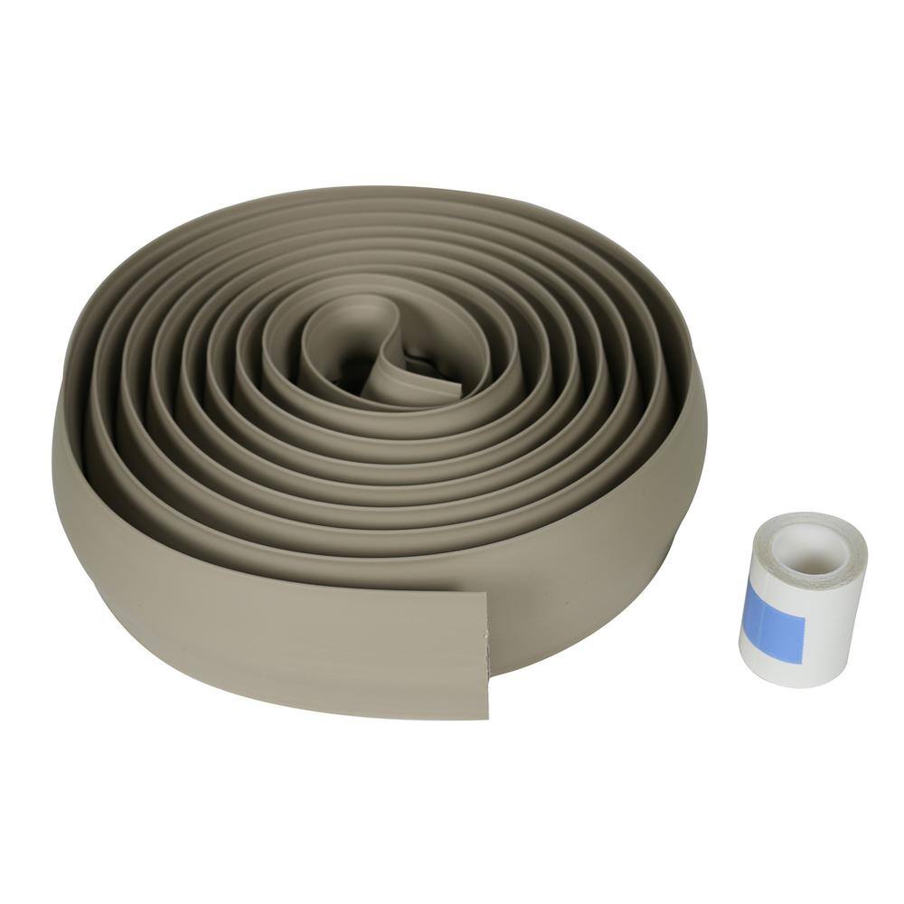 Ivory 15 ft Low Profile Cable Protector with Adhesive