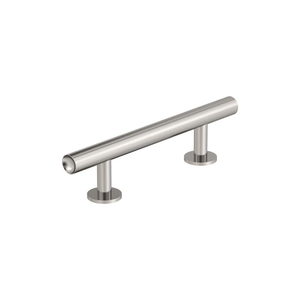Radius 3 in. (76mm) Modern Polished Nickel Bar Cabinet Pull price history on PriceWatchPro
