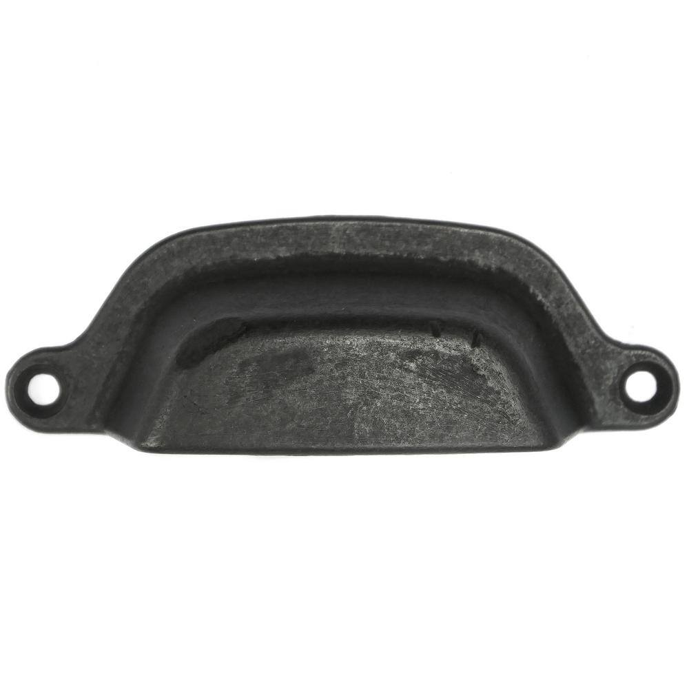 Riverstone 3" Oil Rubbed Bronze Cup Pull with Hardware