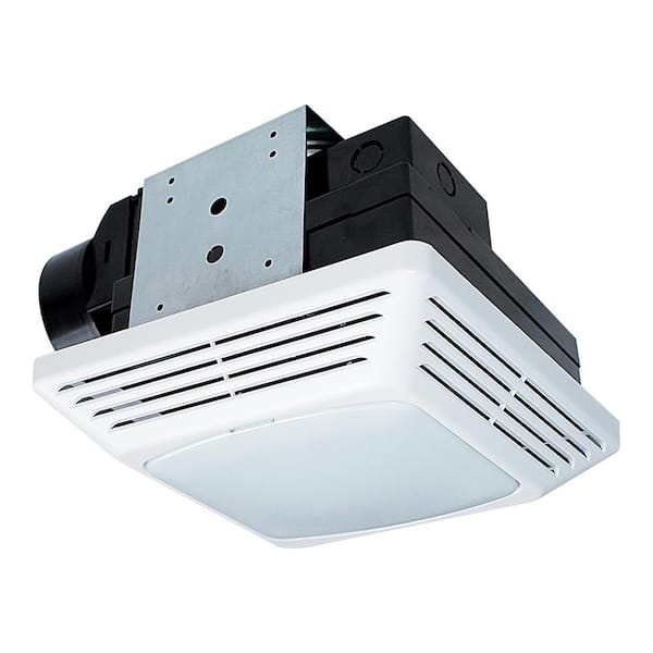 Air King ENERGY STAR Certified Snap-In Installation Quiet 50 CFM Bathroom Exhaust Fan with LED light