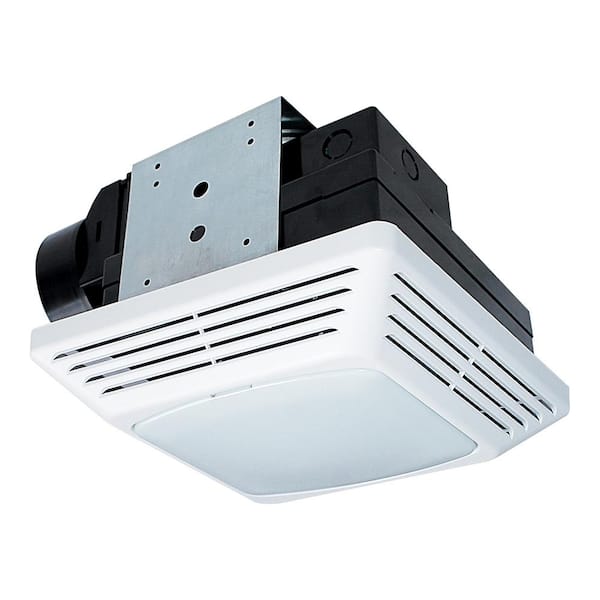 Air King ENERGY STAR Certified Snap-In Installation Quiet 70 CFM Bathroom Exhaust Fan with LED light