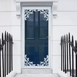 Charlotte 36 in. x 80 in. White Reversible Hinging Full View Steel Storm Door