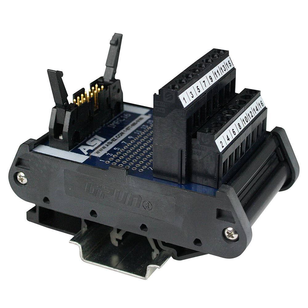 Details about  / WAGO D-Sub 15 Pin Din Rail Mount