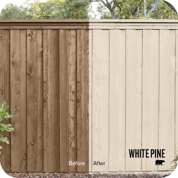 1 gal. #SC-257 White Pine Solid Color House and Fence Exterior Wood Stain