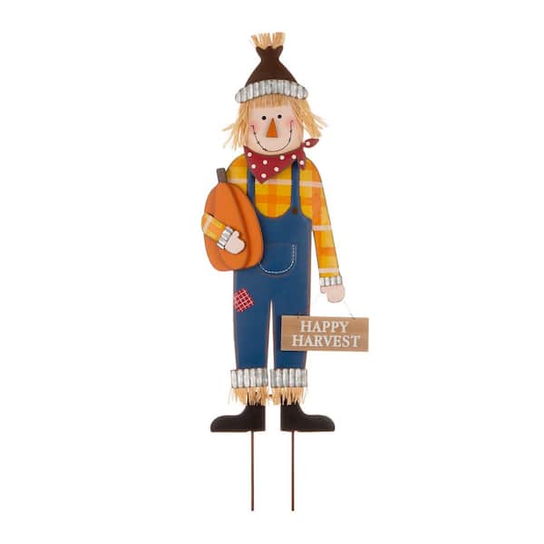 Custom Yard Signs Scarecrow Yard Stakes Decorations Metal Outdoor Hanging  Decor for Fall Harvest Wall Decor Standing Sign for Outside, Front Door, -  China Garden Stakes and Garden Decorations price