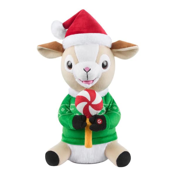 Animated Goat with Lollipop