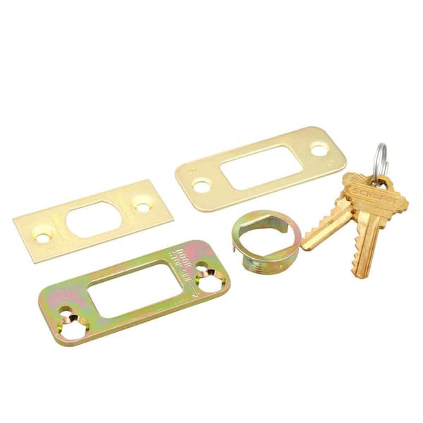 Schlage Camelot Bright Brass Electronic Connect Smart