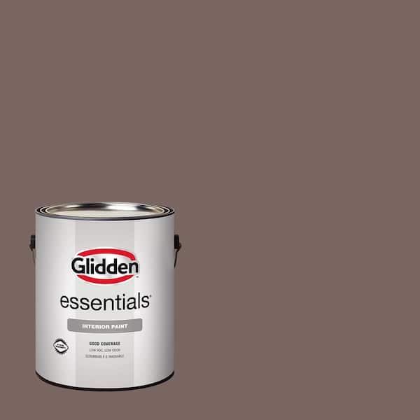 Glidden Essentials 1 gal. PPG1017-6 Bold Brandy Eggshell Interior Paint