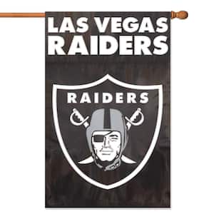 Oakland Raiders Applique Banner Flag