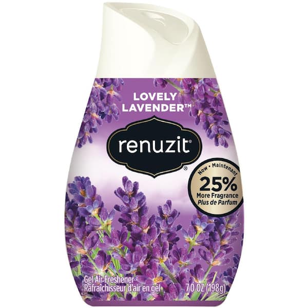 Renuzit Simply Refreshed Collection 7 oz. Fresh Lavender Adjustable Gel Air Freshener