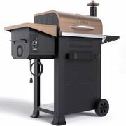 573 sq. in. Wood Pellet Grill and Smoker PID 2.0 in Bronze
