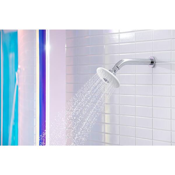 KOHLER Exhale Supply Elbow with Bracket and Volume Control, Polished Chrome