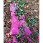 4 ft. x 150 ft. Size 1.2 Mil Pink Mulch Garden Plastic Film