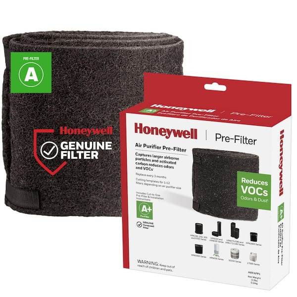 Premium Odor and Gas Reducing Type A+ Pre-Filter