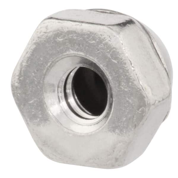 25 Pieces 25 6-32 Stainless Steel Hex Acorn Cap Nuts 