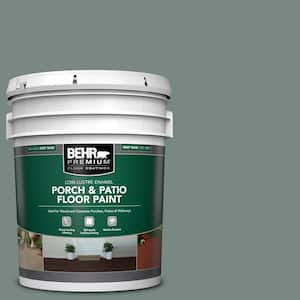 5 gal. #PPU12-16 Juniper Ash Low-Lustre Enamel Interior/Exterior Porch and Patio Floor Paint