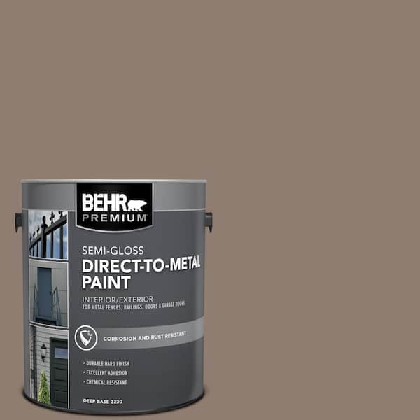 1 gal. #N180-5 Bridle Leather Semi-Gloss Direct to Metal Interior/Exterior Paint