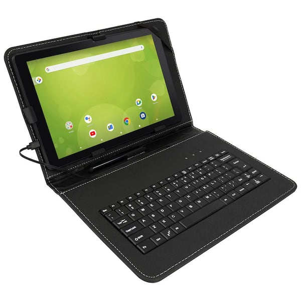 Zeki 10-inch Tablet Case with 80-key Keyboard, Windows/Android/iOS