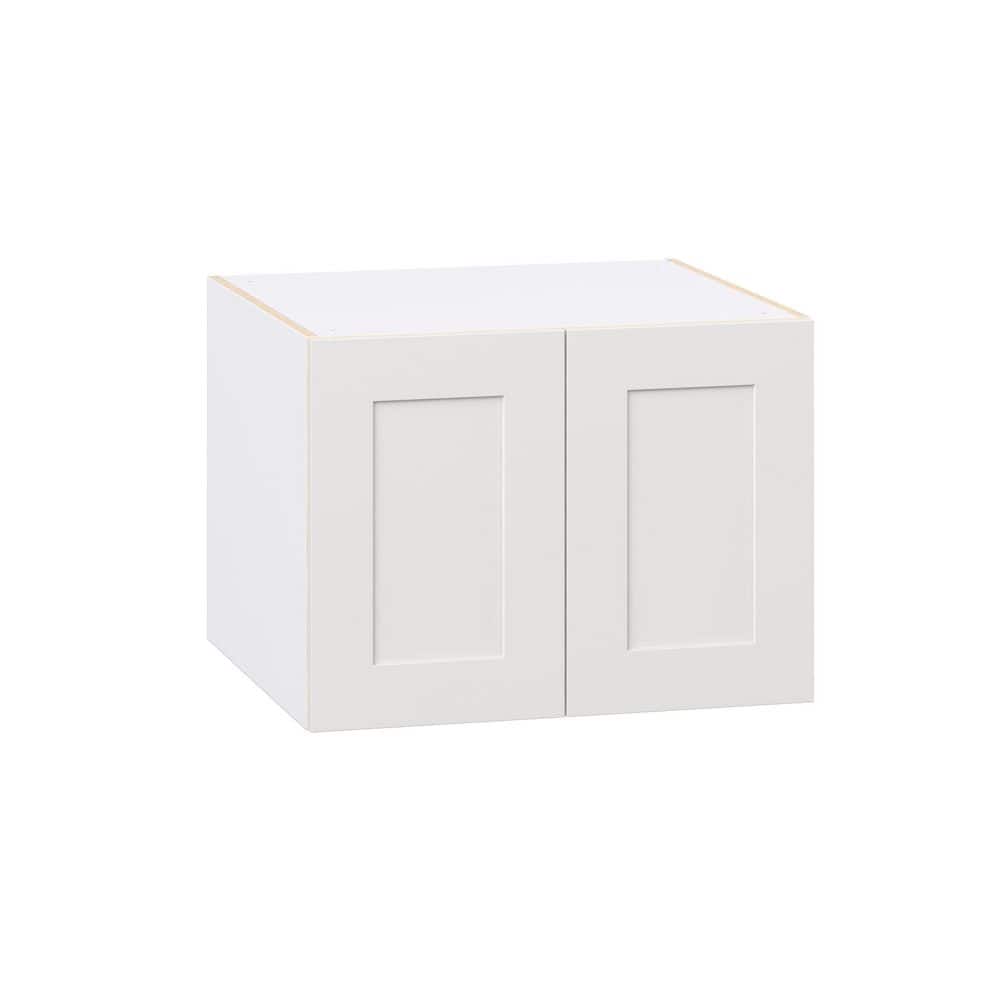 Roseland 27 in. W x 24 in. D x 20 in. H Assembled Shaker Wall Bridge Kitchen Cabinet in Warm White price history on PriceWatchPro