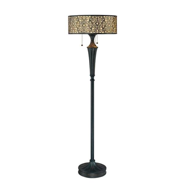 Easylite Melosa 58 in. 3-Light Floor Lamp-DISCONTINUED