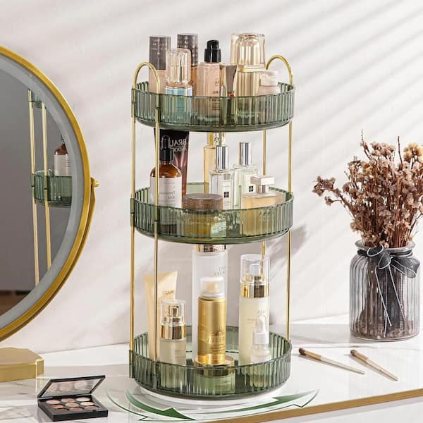 Bathroom Organizer Countertop Makeup orders Organizer Cosmetics Storage Display Rack 3