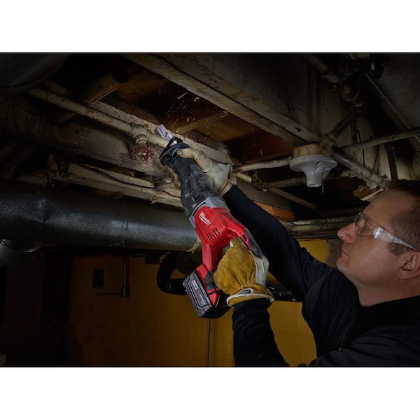 Milwaukee - M18 18V Lithium-Ion Cordless SAWZALL Reciprocating Saw W/(1) 3.0Ah Batteries, Charger, Hard Case