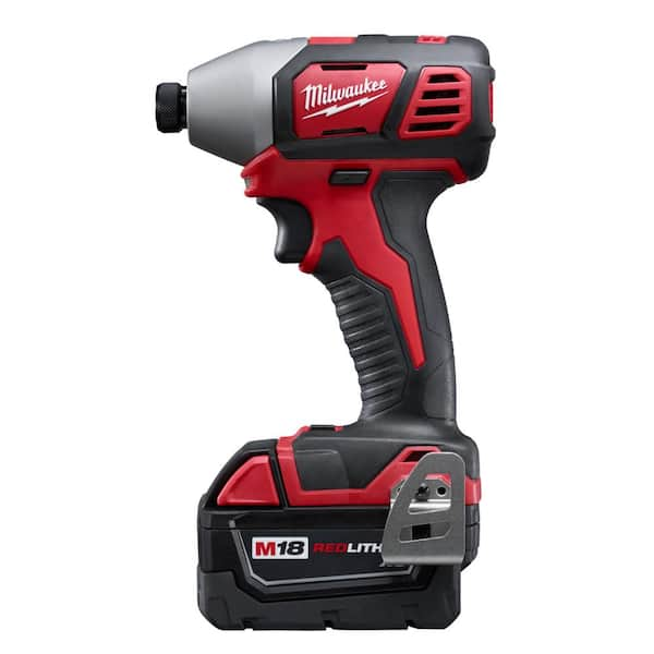 Milwaukee Tool M18 18V Li-Ion Cordless Combo Tool Kit (6-Tool) w/(2) 3.0 Ah  Batteries, (1)