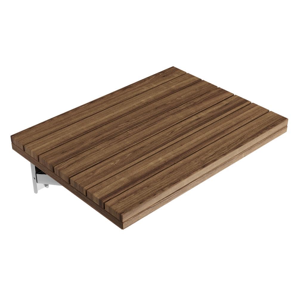 Goreme Wall Mounted Teak Shower Seat