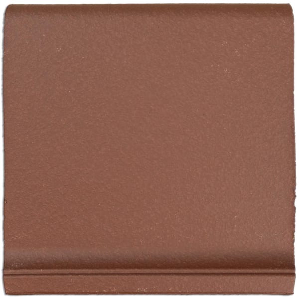 Quarry Cove Base Red II 5-7/8 in. x 5-7/8 in. Matte Ceramic Floor and Wall Tile Trim