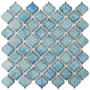 Hudson Tangier Marine 12-3/8 in. x 12-1/2 in. Porcelain Mosaic Tile (11.0 sq. ft./Case)
