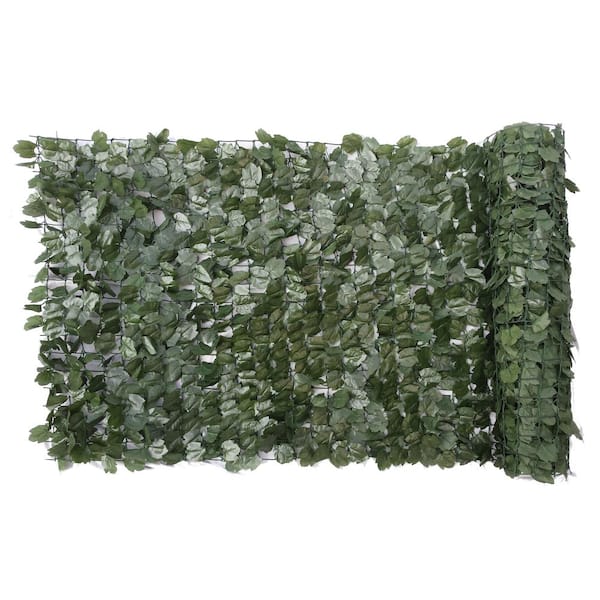 NATURAE DECOR Ivy 40 in. X 96 in. Privacy Screen Hedges Artificial